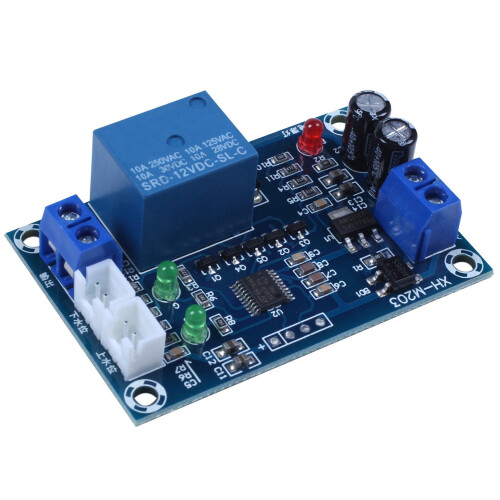 Controlador de nível de água totalmente automático, módulo de interruptor de bomba AC/DC 12V 1