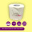 Axon Smooth Plain Toilet Paper Rolls 3Ply 4In1 10X10Cm 300 Pulls X 4Pc = 1200 Pulls 3