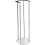 Adjustable Undercounter Basin Support Rod Steel 66cm for Ceramic Sink Installation Silver 3