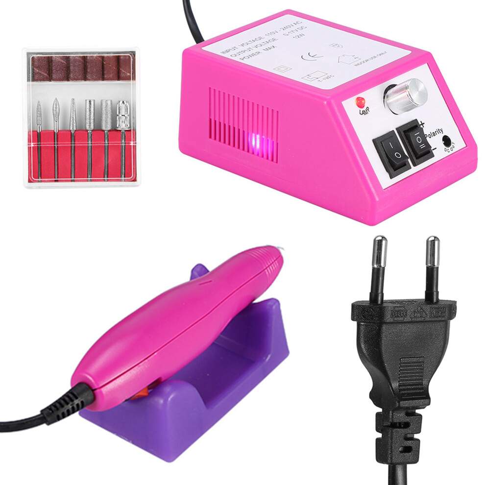 Professional Nail Drill For Manicure Pedicure, Replaceable Nail Drill Bits With Sanding Bands For Efficient Nail Grinding And Dead Skin Removal