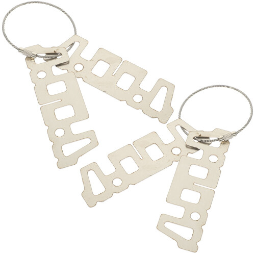 Support de barbecue portable pour brûleur à alcool (2 pièces)