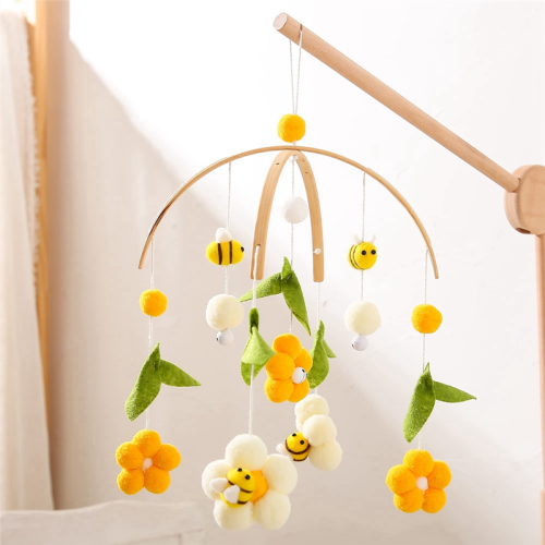 Κινητή κούνια μωρού για /Bees Κινητή κούνια βρεφικού σταθμού/Κινητή κούνια 2
