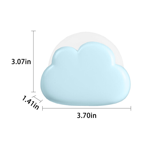 Χαριτωμένο νυχτερινό φως Cloud για παιδιά, 2 χρώματα 4ης ταχύτητας με δυνατότητα 2