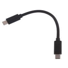 Cabo USB-C para USB-C de 100 W, cabo de carregamento Tipo C para Tipo C, 15 cm/30 cm, conector reto, 15 cm (pacote com 1 unidade).