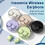 SUSUchens Μίνι ακουστικά ύπνου συμβατά με Bluetooth, 5.3Chip, διπλό μικρόφωνο, μείωση θορύβου, 7