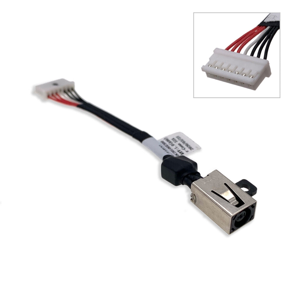 For Compatible With Dell Precision 5510 5520 5530 Dc In Jack Power Connector Cable Dc30100x300 9173940082243