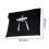 Bolsa para computador com laço coreano, preta e rosa, para tablets, ideal para viagens, tamanhos 13-14 polegadas. 4