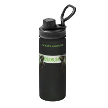 Beetlejuice Sport Isolierte Wasserflasche Edelstahl Tragbarer Becher Outdoor-Wasserflasche Modische Reise-Fitness-Studenten-Einheitsgröße.
