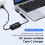 Nabíjací adaptér PD140W DC na Type-C, DC samica na USB-C samec, pre telefón, tablet, notebook (A) 4