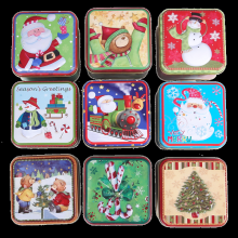 Koekjesblikken (9 stuks), lege koekjesblikken met deksels, kerstkoekjesblikken (willekeurige kleur)