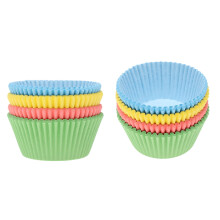 200 db-os papírpoharak hullámos cupcake bélések muffin csomagolás