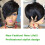 Περούκα Pixie Cut με αφέλειες Κοντή ίσια περούκα Συνθετική περούκα Φιλική για 5