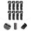 8 stuks antislip helmlampclips, plastic helmhaken 4