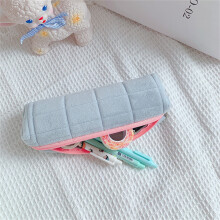 Estuche para lápices Wzzjkit, bolsa para bolígrafos, caja de almacenamiento de papelería para estudiantes de alto valor, pequeña bolsa de