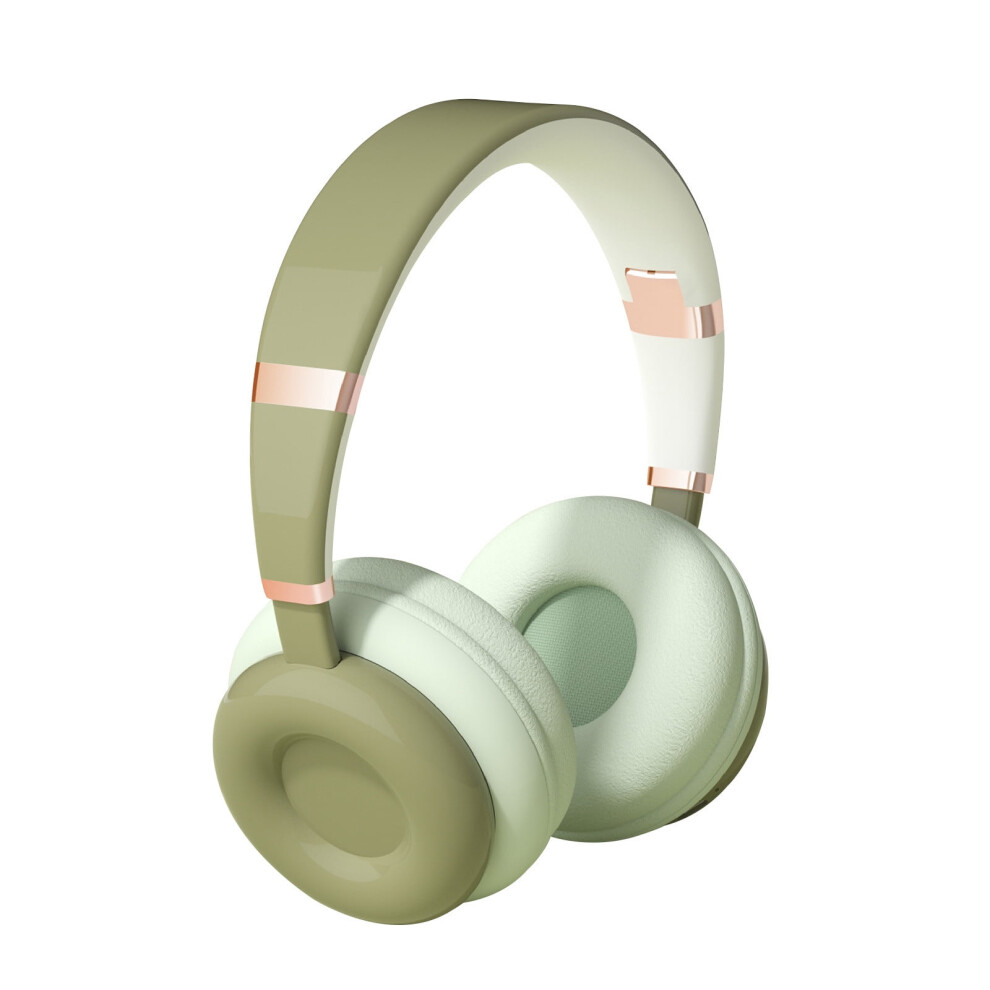Tarmeek Wireless Headphones For Kids Adults, Macaron Color 5.2 Bluetooth, Foldable With Audio Cable, Compatible With All Bluetooth Devices 9433291463307