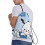 Τσάντα Pochacco Classic με κορδόνι, πτυσσόμενη, αθλητική, γυμναστικής, τσάντα με κορδόνι, 3