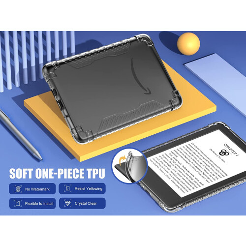 Θήκη για ολοκαίνουργιο Kindle 6" (11η γενιά - κυκλοφορία 2022), εξαιρετικά διαφανές 2