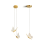 Κρεμαστά φώτα LED πεταλούδας Nordic Golden Bedside πολυέλαιος φωτισμός για σαλόνι 6