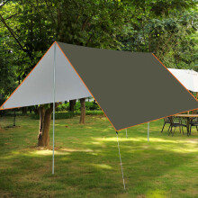FloHua Terug naar School Uitverkoop - Draagbare Campingtent met Zon- en Regenbescherming, Dikke Gecoate Schaduwdoek
