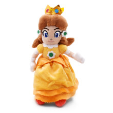 Compatibil cu jucăria de pluș Nintendo Super Mario Prințesa Daisy, 20 cm