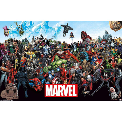 Poster de perete Marvel Comics The Lineup