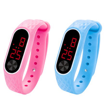 Orologio intelligente Kayannuo da 21 mm, impermeabile, con display LED, cinturino in PU, confezione da 2