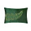 Capa de Almofada Verde 30x60cm (12x24 polegadas), Capa Decorativa Retangular de Seda, Feita à Mão - Chá Verde 1