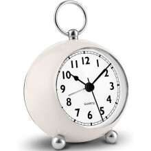 Reloj despertador silencioso, funciona con pilas, ideal para mesita de noche o dormitorio, fácil de leer y con función de luz nocturna. Color verde.