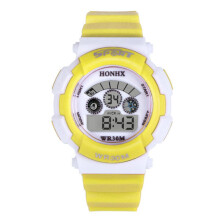 Digitálne detské športové hodinky - hodinky Yellow