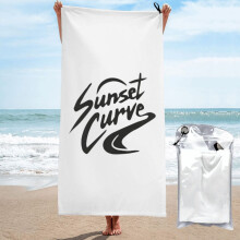 Sunset Curve Funny Band Tee90's Julie And The Phantoms Asciugamano da spiaggia in microfibra Asciugamani da bagno Morbido telo da spiaggia per