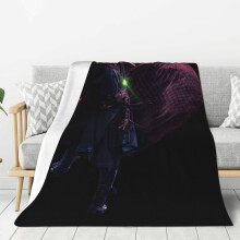 Manta de flanela macia do Doutor Estranho, lavável e leve, ideal para sofá, cama e escritório - Manta aconchegante para todas as estações.