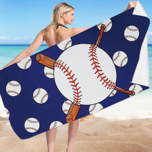 Übergroße Strandtücher, schnelltrocknend, sandabweisend, kompakt, ideal für Outdoor-Aktivitäten wie Camping, Reisen und Schwimmen. Dünnes