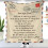 XIUH Home Textile Άνετη Κουβέρτα Τέλεια Κουβέρτα με Γράμματα, Δώρο για Οικογένειες και 4