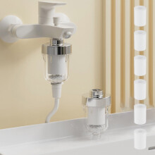 Filtro doccia Donemore, compatibile con i soffioni doccia standard, declorante per acqua dura, utile in caso di pelle secca e prurito al cuoio