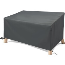 Waterdichte, extra stevige hoezen voor 2-zits buitenmeubelen, geschikt voor sofa's/tweezitsbanken - Grijs 76"x32,5"x24,75"/33"(H)