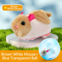 Palline da corsa Generic3D con animali per bambini, palline trasparenti con simpatici animali all'interno, giocattoli per animali domestici per tutta