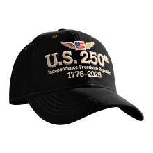US 250th Anniversary Hat Adjust Washed Patriotic Baseball Cap USA Flag Celebrate 250 Years