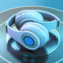 Bluetooth 5.2 Esports Headset, Low Latency Wired/Wireless, 20H Battery, Foldable Lightweight with Microphone, Comfortable to Wear