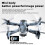 Viflosae Drone με κάμερα HD 1080P, οπτική ροή ύψους, λειτουργία Headless - Συμβατό με 3