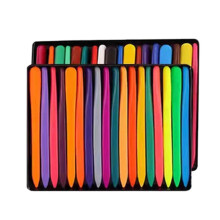 Washable Crayons 6/12/24/36 Colors, Easy to Hold Large Sticks for Toddlers, Babies & Kids - Art Supplies, Gift for Children