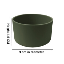 Couvercle de tasse KERISTY 7,5/9 cm, couvercle de pot de rangement en silicone, fond en caoutchouc, universel, 32-40 oz