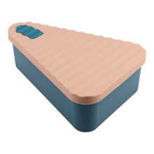 Boîte à lunch Maxiaoxia de qualité alimentaire, compatible micro-ondes, boîte bento réutilisable avec fermeture hermétique pour pizza, travail,