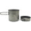 Δοχείο τιτανίου 1100ml με τηγάνι TITANIUM 1