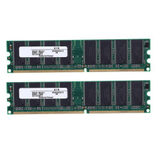 2 x 2,6 V DDR400 MHz 1 GB Arbeitsspeicher, 184 Pins, PC3200 Desktop-RAM für CPU, GPU, APU, Non-ECC CL3DIMM