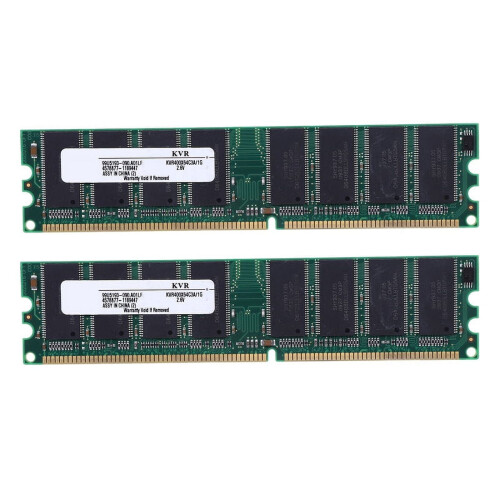 2X2.6V DDR400MHz1GB Μνήμη184Pin PC3200Επιτραπέζιος υπολογιστής για RAM CPU GPU APU Non-ECC CL3DIMM
