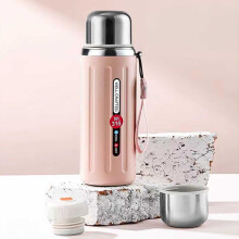 Kayannuo 600 ml Edelstahl-Isolierbecher – Tragbarer Wasserkocher für heiße und kalte Getränke, Weihnachtsgeschenk für Frauen, universell