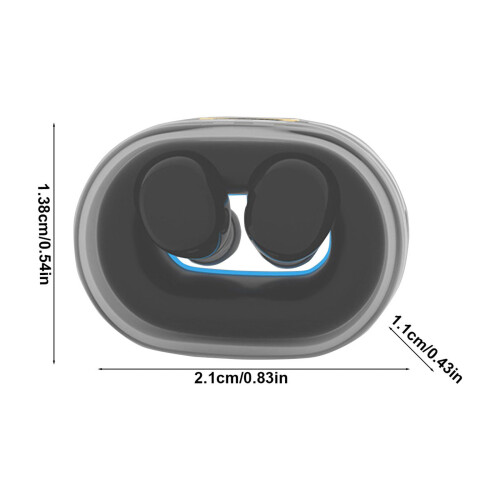 Ασύρματα ακουστικά Bluetooth Mini για διαστημόπλοια Txmfgh: Χαμηλή καθυστέρηση με 2