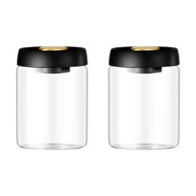 Bocal en verre pour grains de café, boîte de conservation sous vide, 900 ml