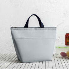 Sac à lunch rembourré, portable et imperméable Winysin, en tissu Oxford, couleur unie, pour pique-nique