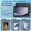 Capa para Samsung Galaxy Tab A9+ / A9Plus 11 polegadas (2023) compatível com (SM-X210/X216/X218), resistente a impactos. 2